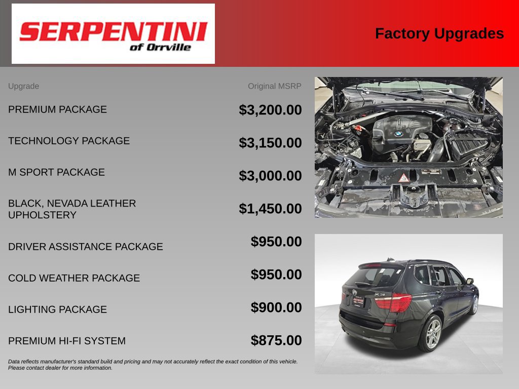 Used 2014 BMW X3 xDrive28i AWD/4WD image 6