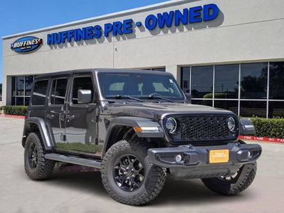 Certified 2025 Jeep Wrangler Unlimited Sport