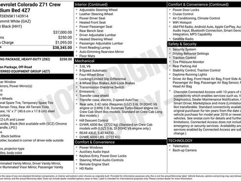 Used 2019 Chevrolet Colorado Z71 AWD/4WD image 5