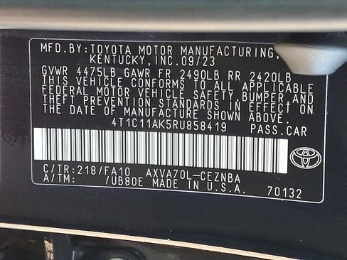 Used 2024 Toyota Camry LE FWD image 28