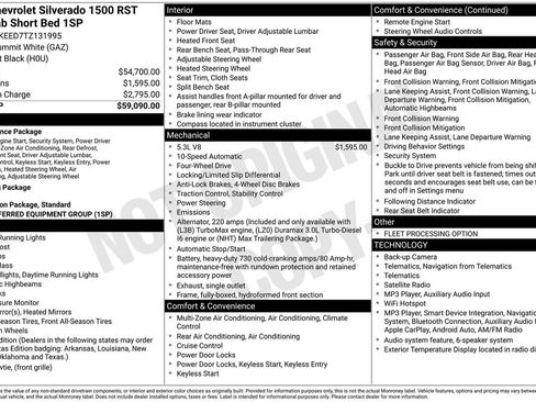 Used 2026 Chevrolet Silverado 1500 RST AWD/4WD image 31