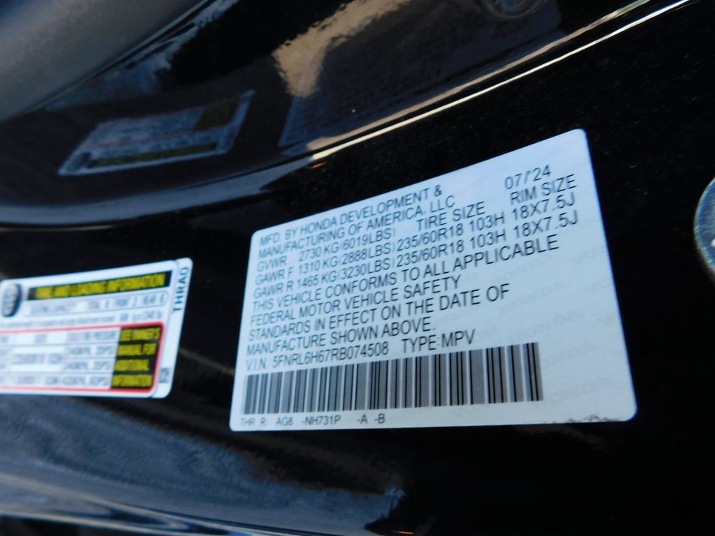 Certified 2024 Honda Odyssey EX-L image 9