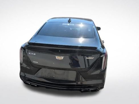 Used 2022 Cadillac CT4 V w/ LPO, ONYX Package AWD/4WD image 10