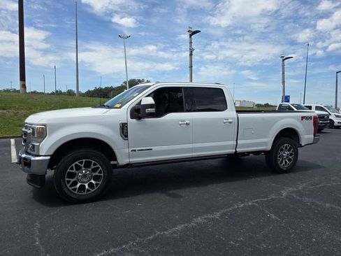 Used 2021 Ford F350 Lariat w/ Lariat Ultimate Package AWD/4WD image 9