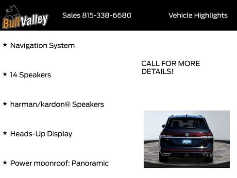 Used 2025 Volkswagen Atlas SEL Premium R-Line AWD/4WD image 9