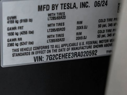Used 2024 Tesla Cybertruck Cyberbeast AWD/4WD image 72