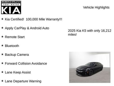 Used 2025 Kia K5 LXS image 7