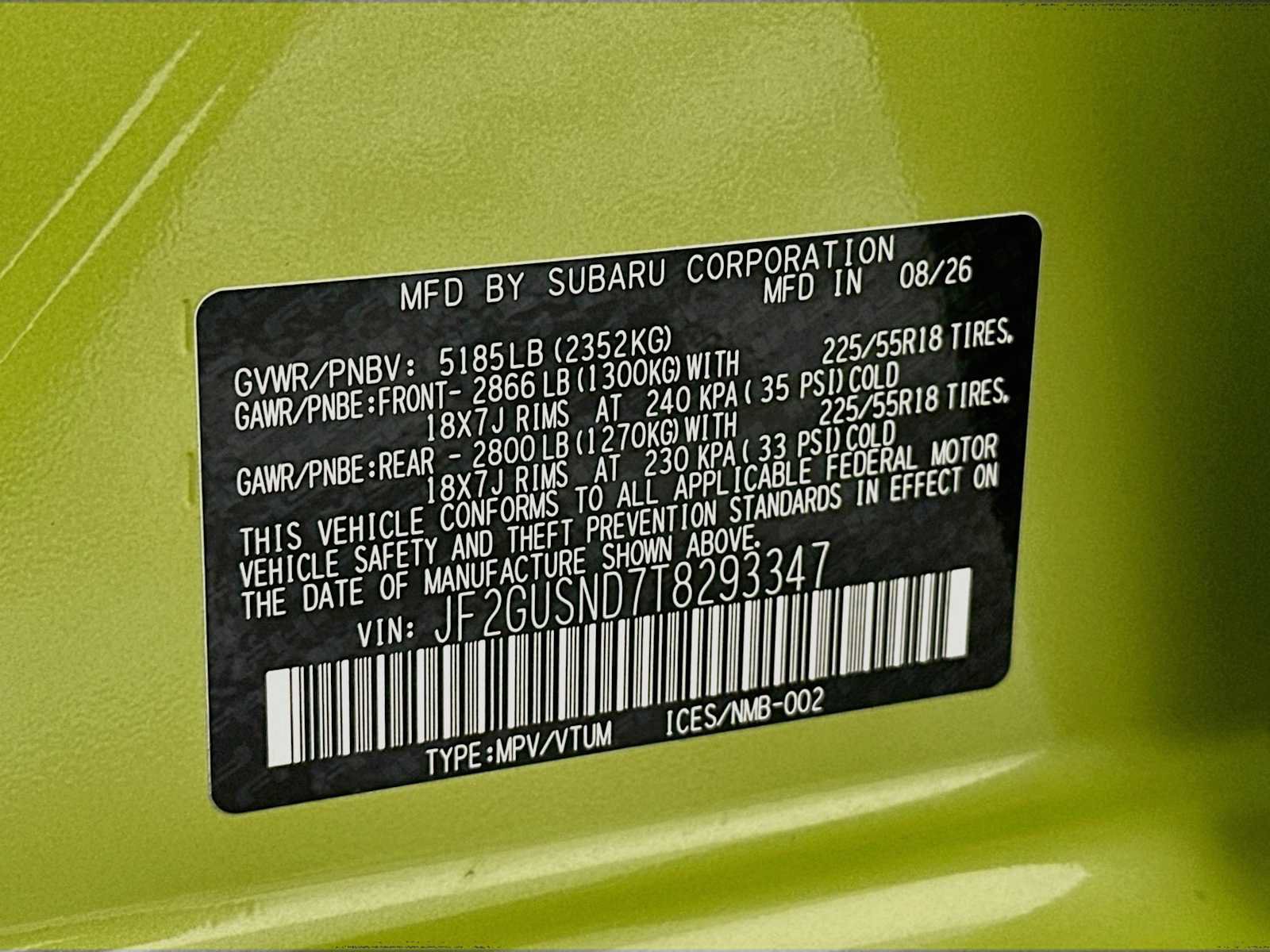New 2026 Subaru Crosstrek 2.5i Limited AWD/4WD image 29