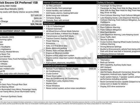 Certified 2024 Buick Encore GX Preferred AWD/4WD image 6