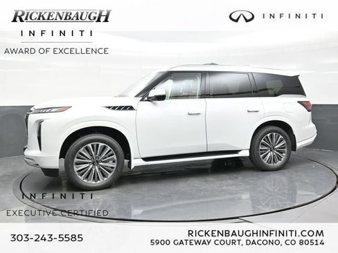 Certified 2026 INFINITI QX80 Luxe w/ Exterior Package AWD/4WD image 3
