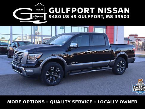 Used 2023 Nissan Titan Platinum Reserve w/ Moonroof Package image 1