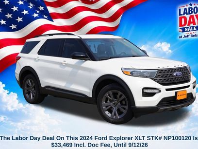 Certified 2024 Ford Explorer XLT w/ Equipment Group 202A