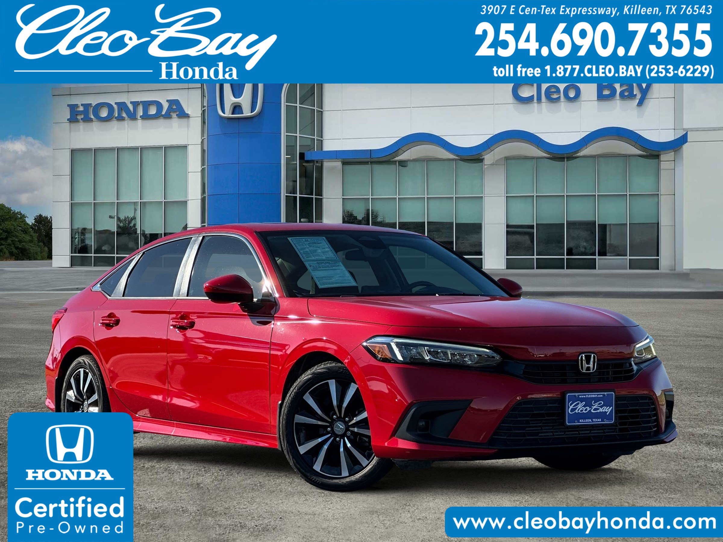 Certified 2023 Honda Civic EX image 1