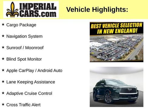 Used 2026 INFINITI QX60 Luxe w/ Cargo Package AWD/4WD image 8