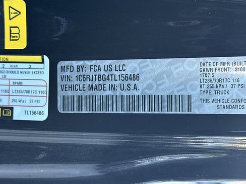 New 2026 Jeep Gladiator Rubicon w/ Technology Group image 28