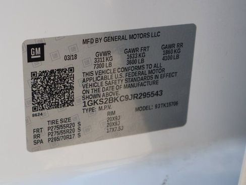 Certified 2018 GMC Yukon SLT w/ Open Road Package AWD/4WD image 48