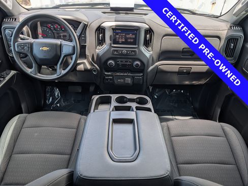 Used 2024 Chevrolet Silverado 1500 Custom w/ Turbomax Blackout Package AWD/4WD image 16