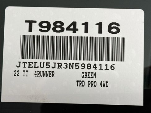 Certified 2022 Toyota 4Runner TRD Pro image 48