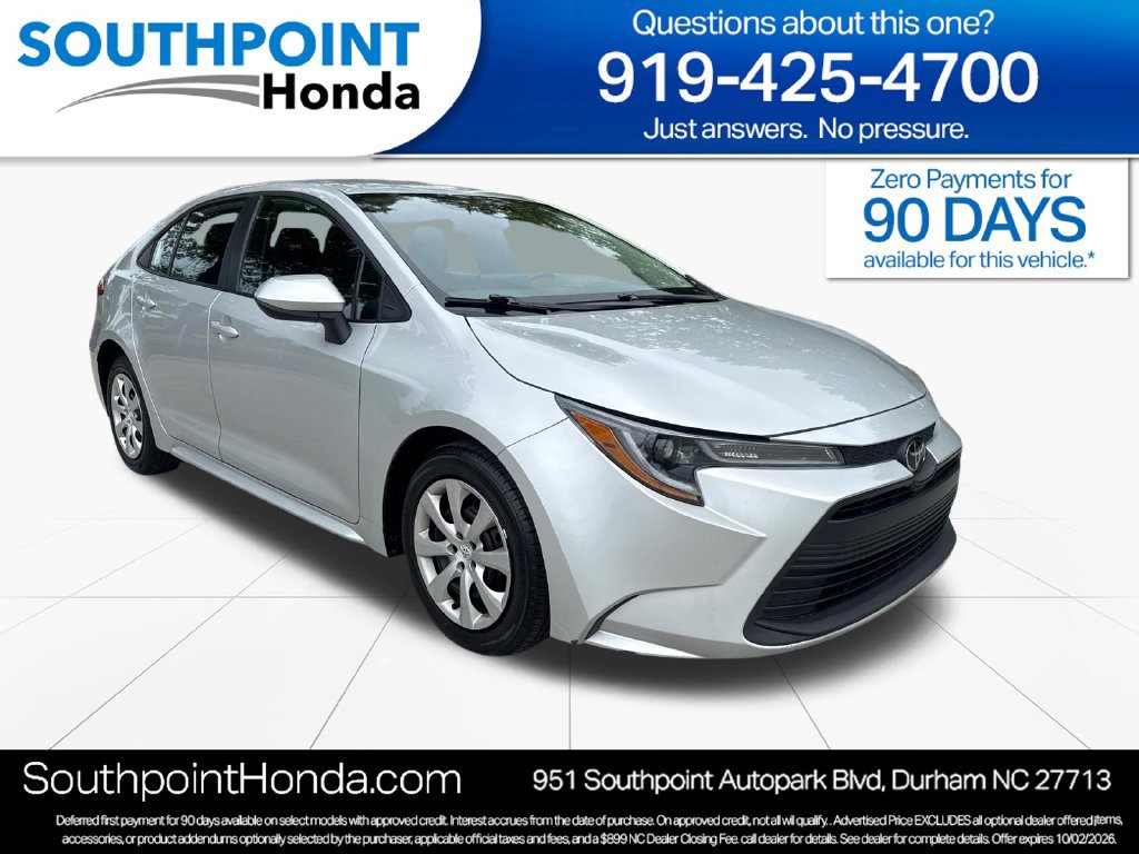 Used 2025 Toyota Corolla LE FWD image 1