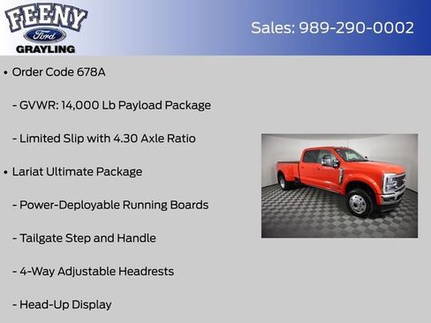 Used 2026 Ford F450 Lariat w/ Lariat Ultimate Package AWD/4WD image 16