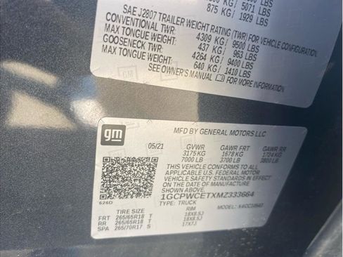 Used 2021 Chevrolet Silverado 1500 LT RWD image 18