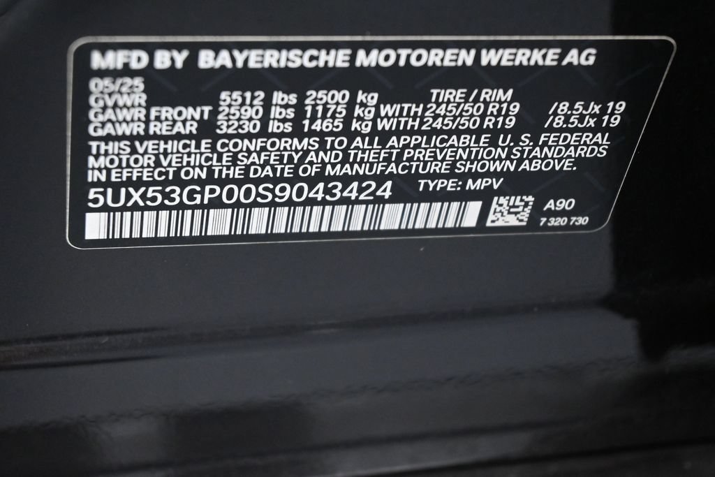Used 2025 BMW X3 xDrive30i w/ Premium Package AWD/4WD image 18