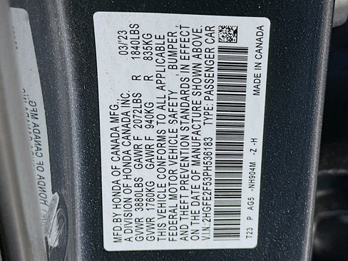 Used 2023 Honda Civic Sport image 12