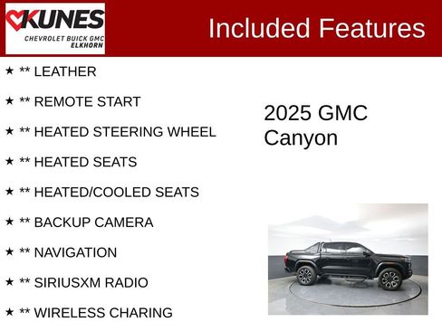 Used 2025 GMC Canyon AT4 w/ Nightfall Edition AWD/4WD image 2