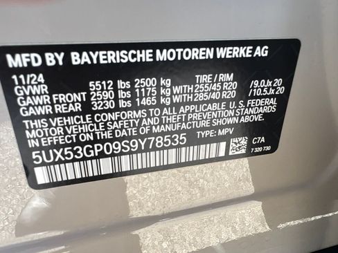Used 2025 BMW X3 xDrive30i w/ Premium Package AWD/4WD image 21