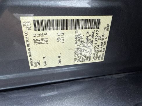 Used 2018 Nissan Maxima Platinum FWD image 53