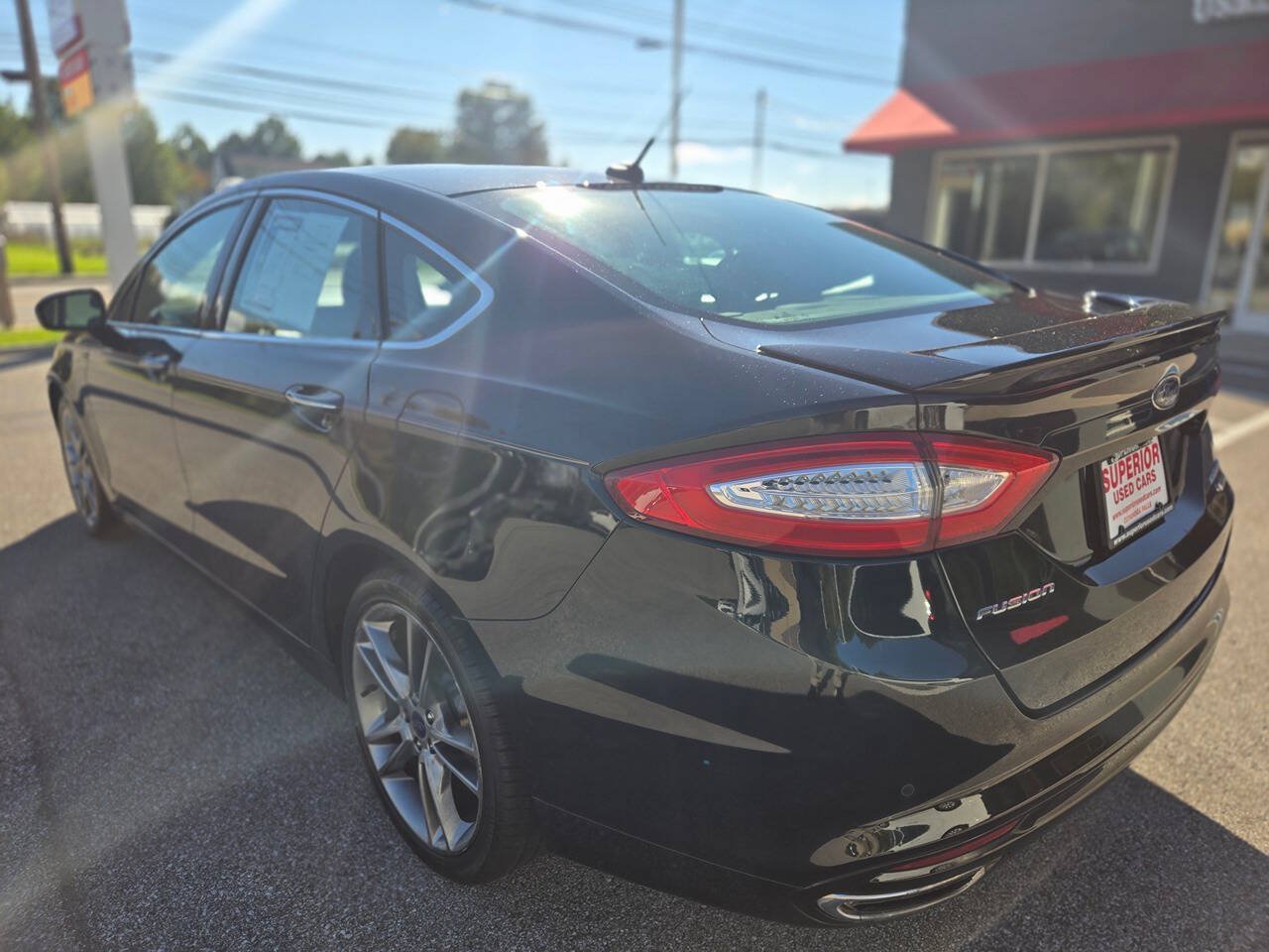 Used 2016 Ford Fusion Titanium FWD image 5