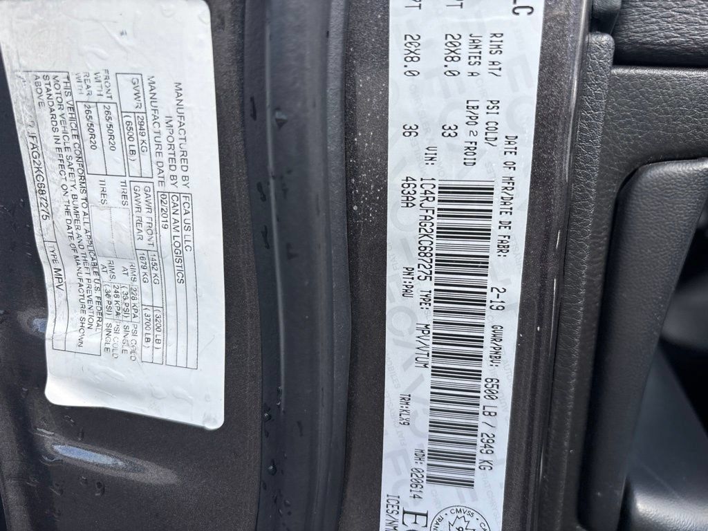 Used 2019 Jeep Grand Cherokee Altitude AWD/4WD image 18