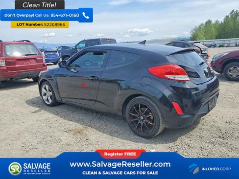 Used 2015 Hyundai Veloster w/ Option Group 02 FWD image 3
