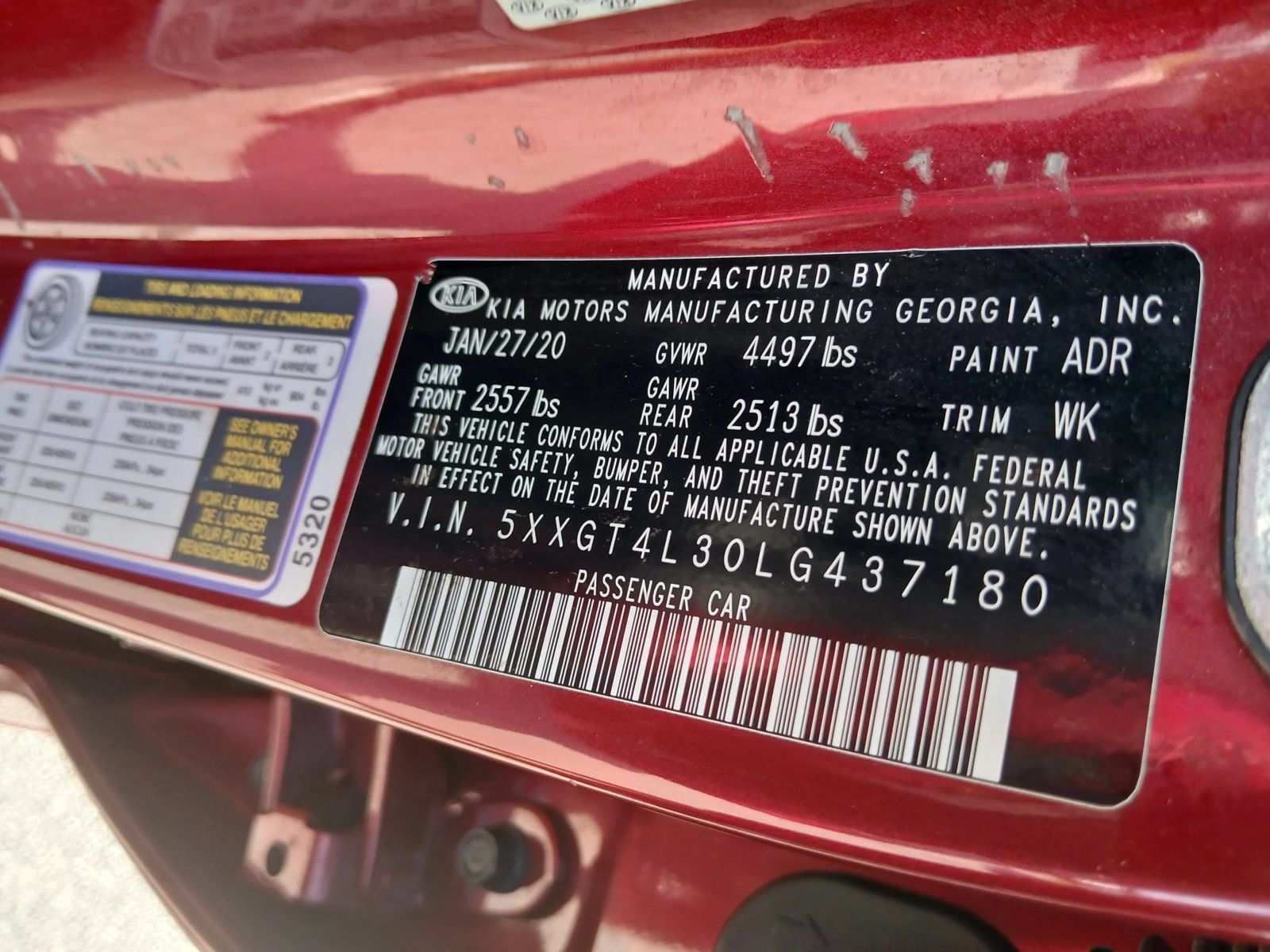Used 2020 Kia Optima S FWD image 20