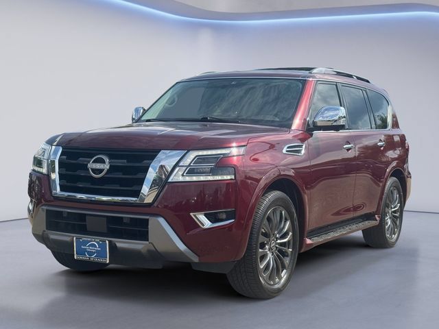 Used 2023 Nissan Armada Platinum w/ Captain's Chairs Package AWD/4WD image 7