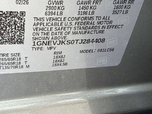 New 2026 Chevrolet Traverse Z71 w/ Driver Confidence Package image 21