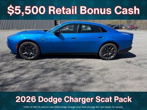 New 2026 Dodge Charger Scat Pack AWD/4WD image 8