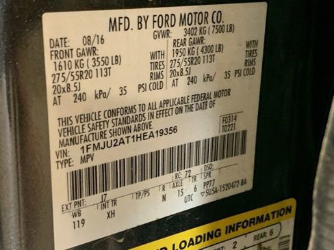 Used 2017 Ford Expedition Limited AWD/4WD image 34