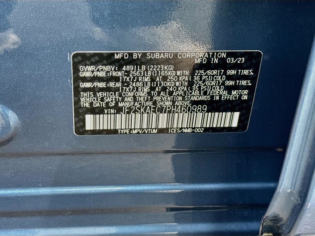 Certified 2023 Subaru Forester Premium AWD/4WD image 31