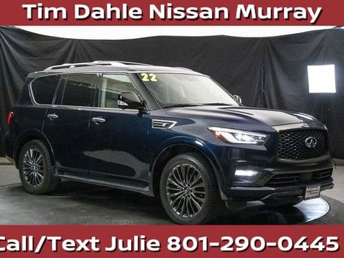 Used 2022 INFINITI QX80 Premium Select w/ Cargo Package AWD/4WD image 1