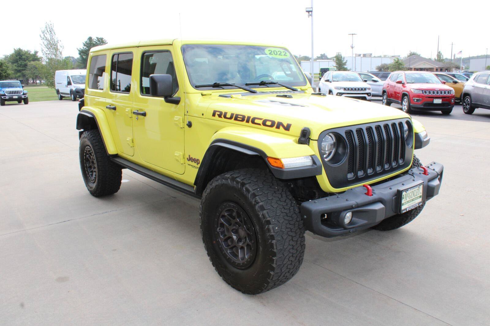 Certified 2022 Jeep Wrangler Unlimited Rubicon w/ Xtreme Recon 35" Tire Package AWD/4WD image 5