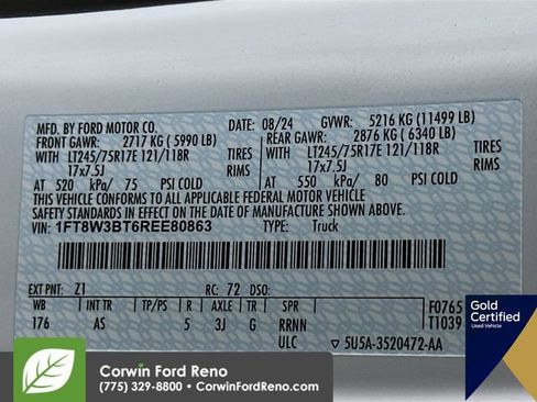 Certified 2024 Ford F350 XL w/ XL Chrome Package image 33