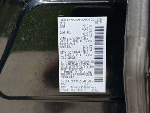 Used 2023 Nissan Pathfinder Platinum AWD/4WD image 33