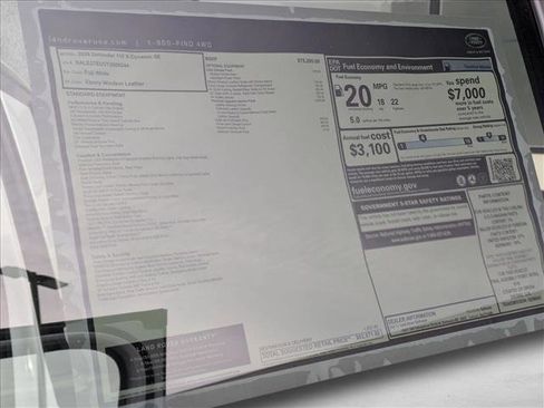 New 2026 Land Rover Defender 110 X-Dynamic SE image 20