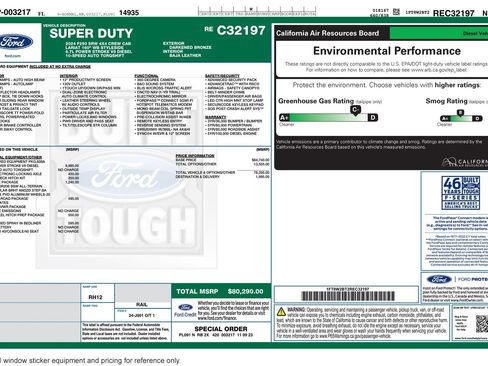 Used 2024 Ford F250 Lariat w/ Chrome Package image 3