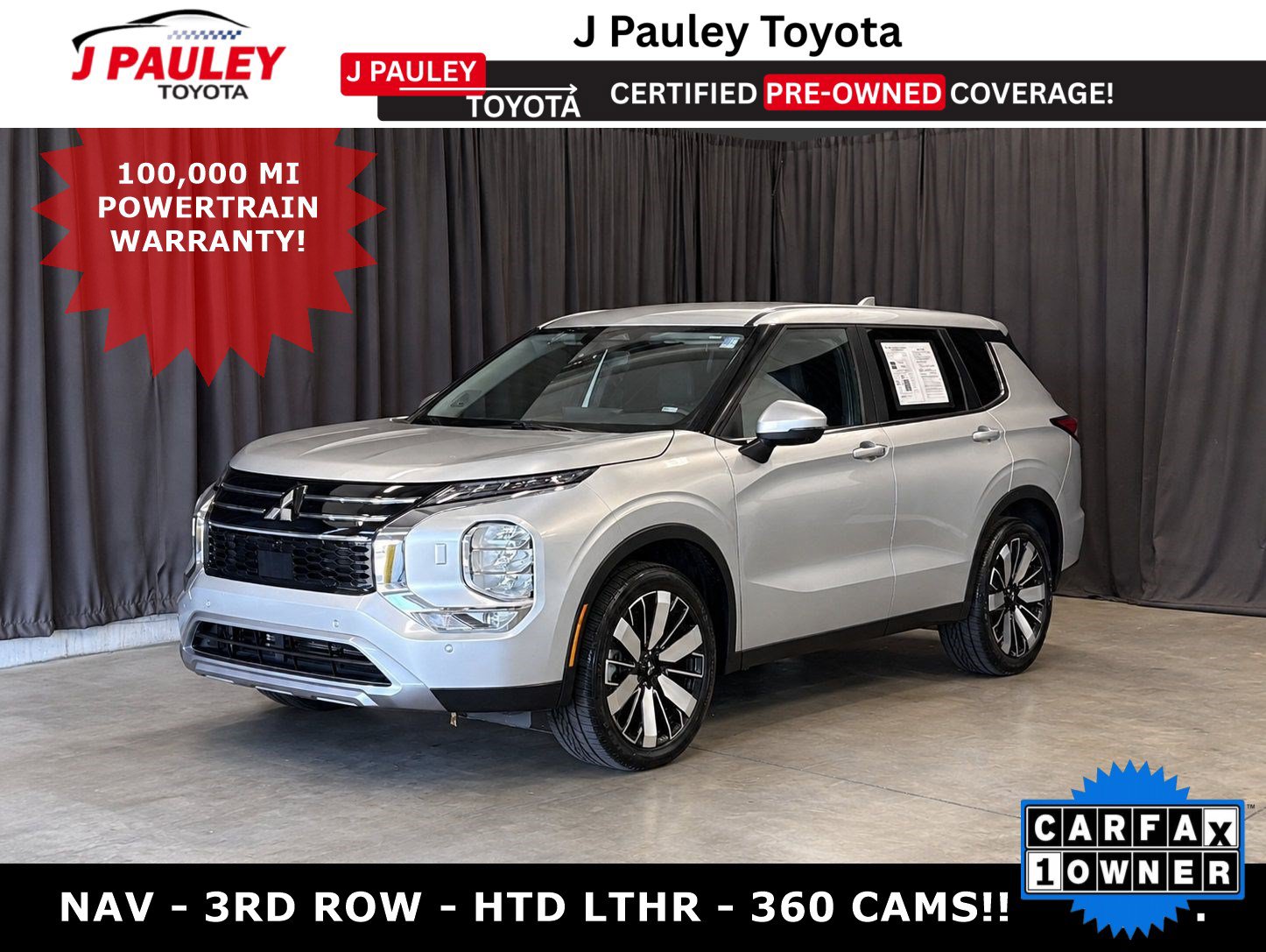 Used 2025 Mitsubishi Outlander SE AWD/4WD image 1