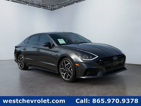 Used 2023 Hyundai Sonata N Line w/ Preferred Accessory Package FWD image 1