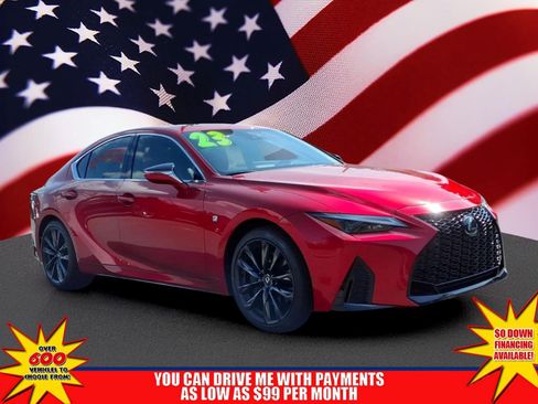 Certified 2023 Lexus IS 350 F Sport w/ Memory Package AWD/4WD image 1