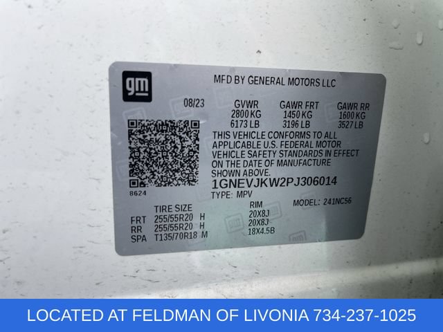 Certified 2023 Chevrolet Traverse RS w/ LPO, Floor Liner Package AWD/4WD image 35