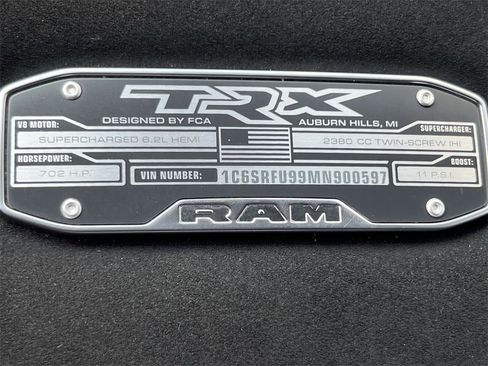 Used 2021 RAM 1500 TRX w/ TRX Level 2 Equipment Group image 33